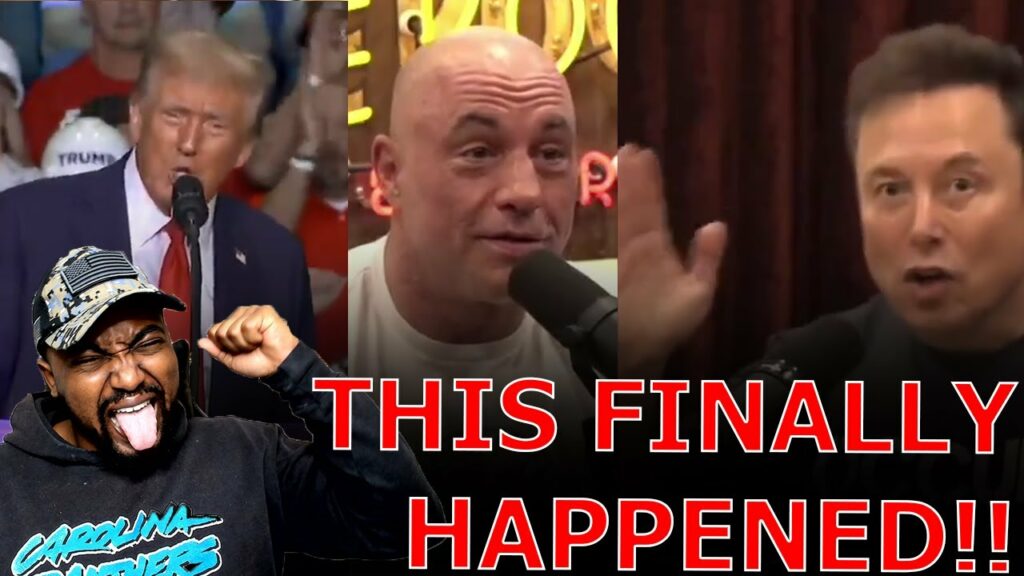 Trump Rally ERUPTS As Trump REACTS To Joe Rogan Endorsing Him On Surprise Podcast With Elon Musk!