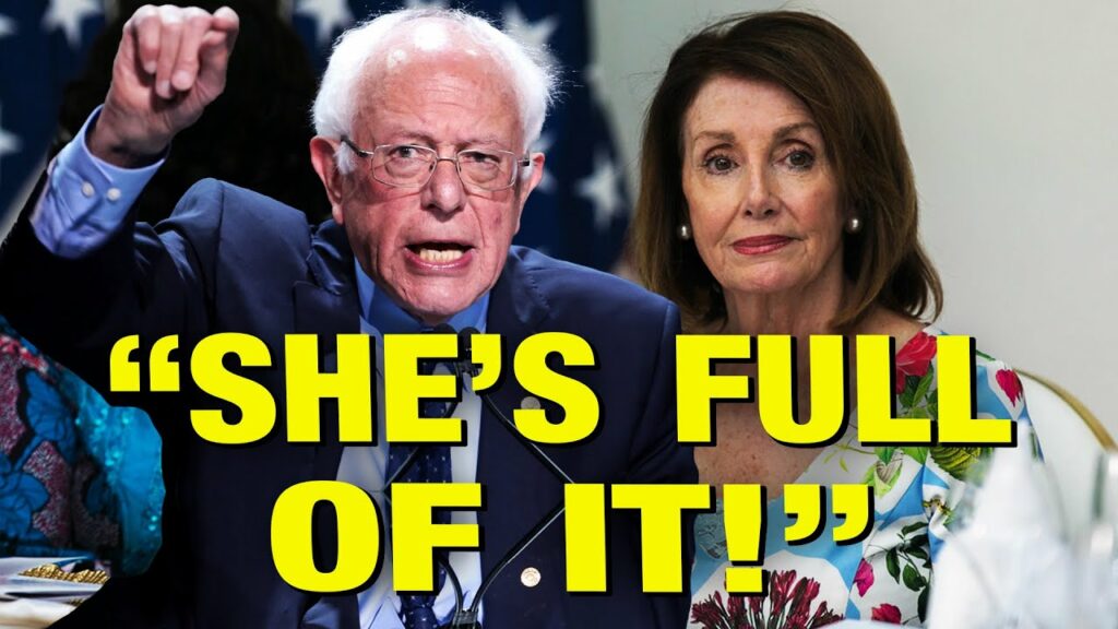 Bernie FIRES BACK At Nancy Pelosi!