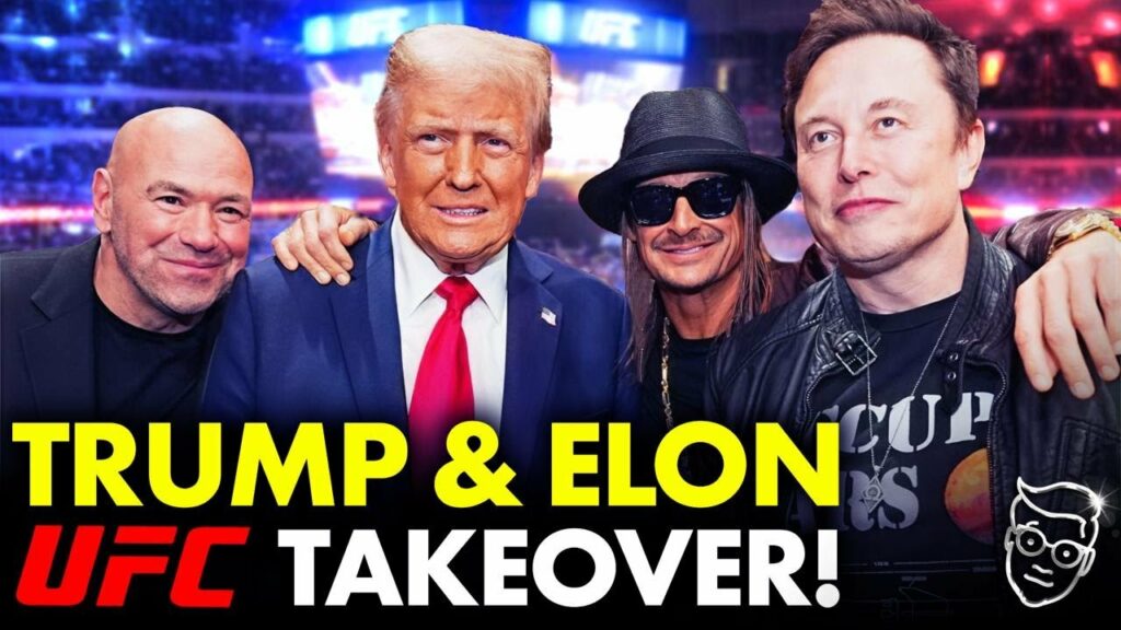 Trump’s TRIUMPHANT Return To UFC! Walks in With Rogan, Elon, RFK Jr. Tulsi, Vivek, Kid Rock! ROARS