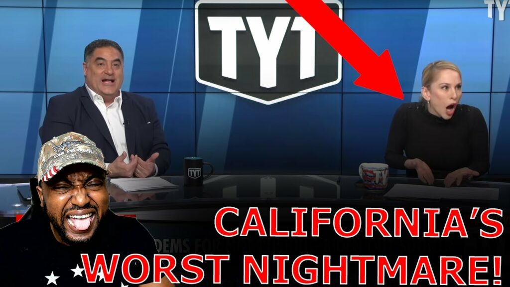 Ana Kasparian FREAKS OUT On Air Threatening To QUIT Over Kamala Harris Becoming California Governor!