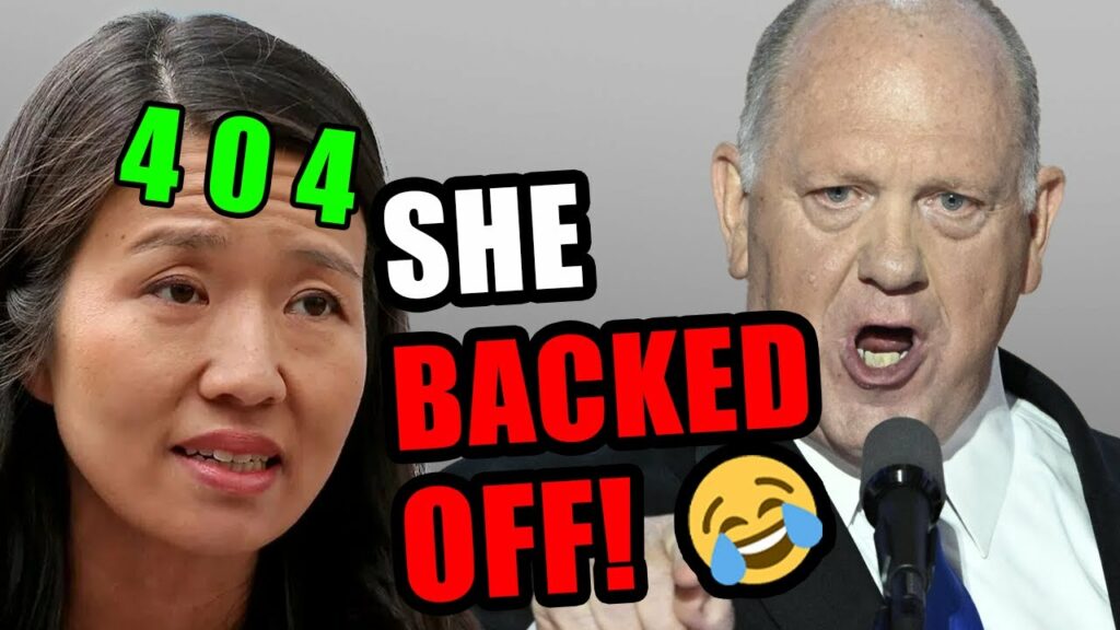 Woke Mayor BACKTRACKS after picking a fight with THE BORDER CZAR !!!