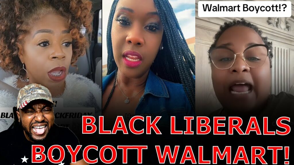 Black Liberals MELT DOWN DECLARING BOYCOTT Against ‘RACIST’ Walmart For Abandoning Wokeness And DEI!