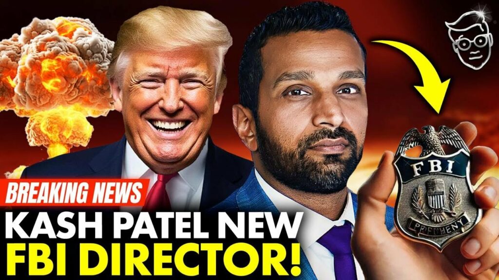 BOOM: Trump Appoints Kash Patel FBI Director, Internet Rejoices! Deep State On Suicide Watch, PANIC