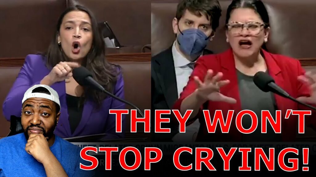 AOC And The Squad MELT DOWN Over GOP Passing Laken Riley Act To DEPORT Illegal Immigrant Criminals!