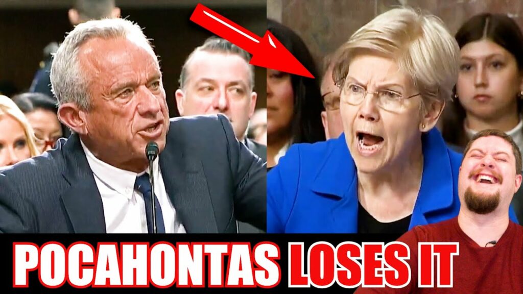 RFK Jr REFUSES to take any CRAP from unhinged Elizabeth Warren, she LOSES IT