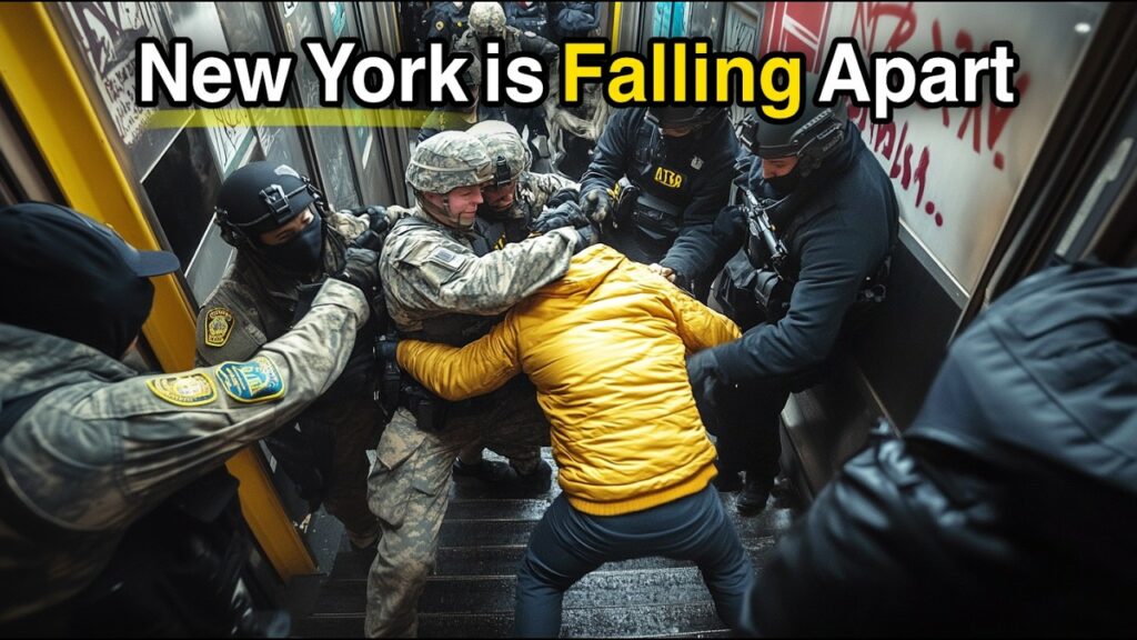 Criminals Flood NYC’s Subway… as Army Troops Give Up