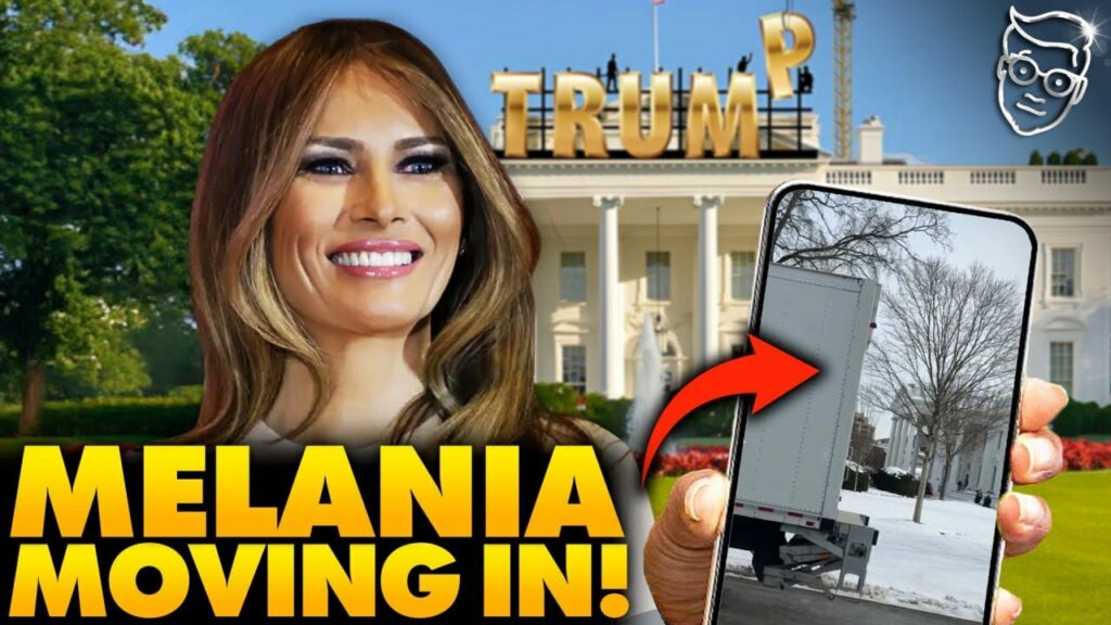 Moving Trucks Swarm White House As Melania Trump Declares: ‘We Are Ready To Move Them Out’