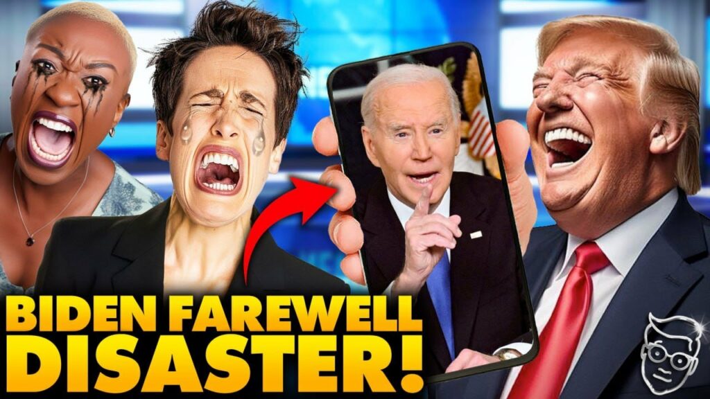 Internet Destroys MSNBC Anchors For CRYING During Biden Farewell Address | CNN Savages Joe