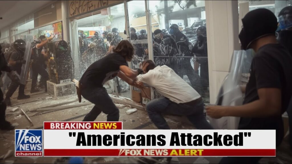 Mexican Rioters ‘Forcibly Deport’ Americans… as Country Collapses