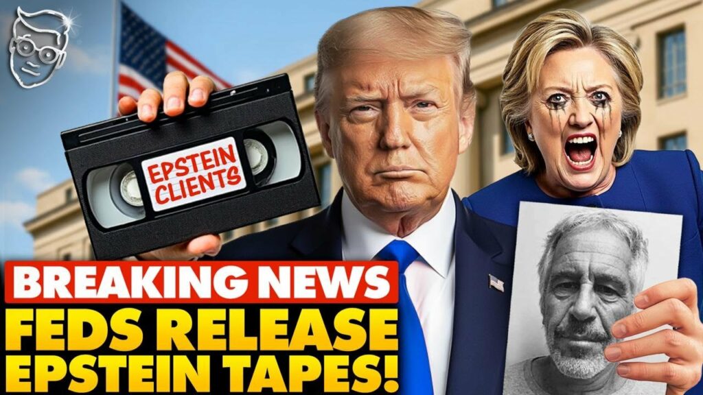 BREAKING: Feds Officially Release Jeffrey Epstein Tapes, Docs and Memo | Internet BREAKS, Rages…