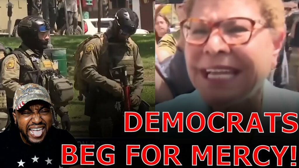WOKE LA Democrat Mayor BEGS FOR MERCY After ICE Military RAID Against Illegal Immigrant Crime Park