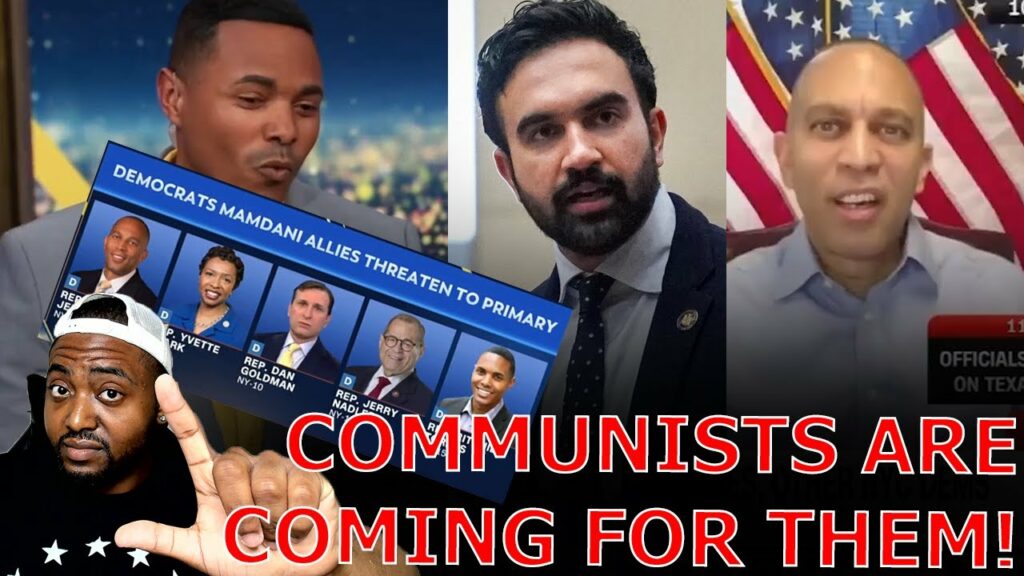 Democrat COPES After CNN Confronts Him With Communists PLOTTING To Overthrow Democrat Leadership!