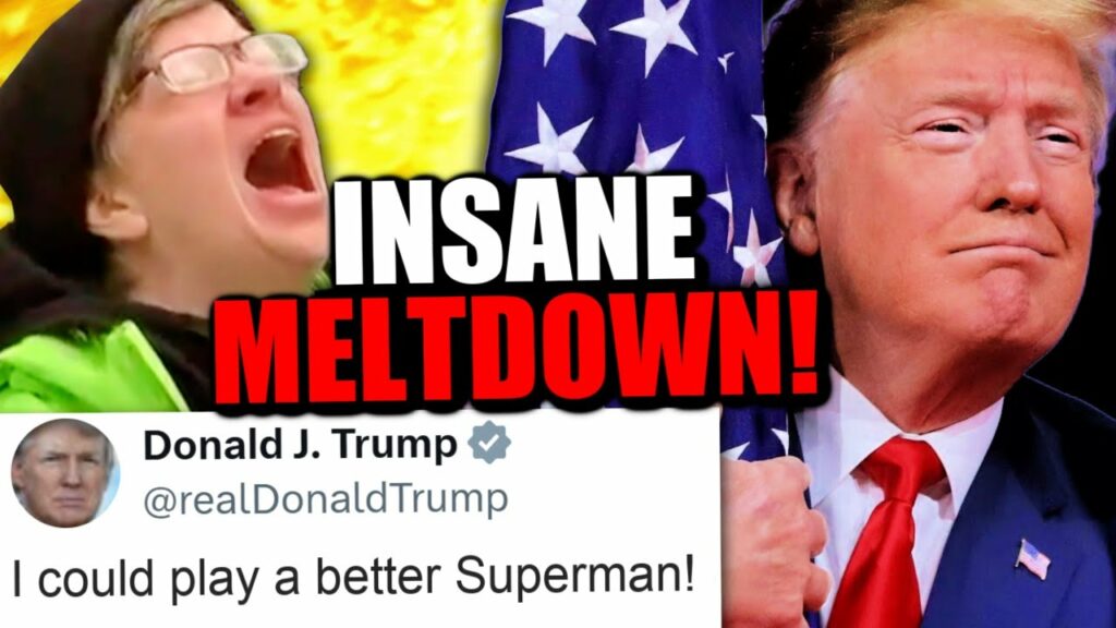 Leftists LOSE THEIR MINDS After Trump’s HILARIOUS Superman Movie Reaction!