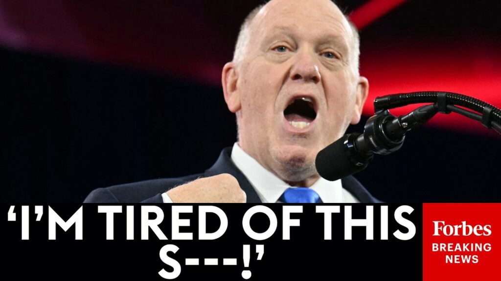 FULL SPEECH: Tom Homan Issues Fiery Warnings To Illegal Immigrants And Anti-ICE Protesters