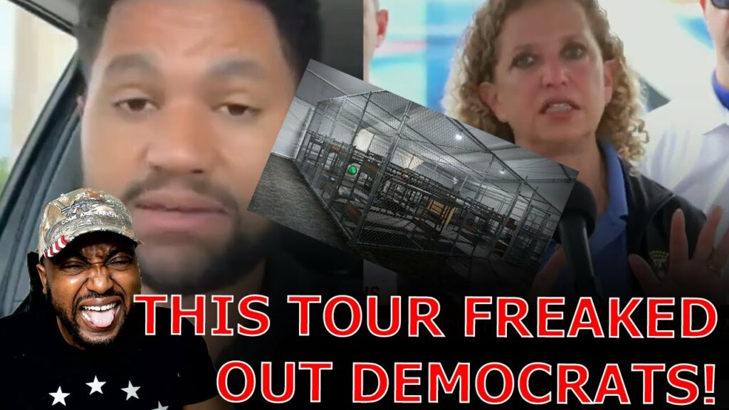 Democrats FREAK OUT Over Illegal Immigrants In CAGES After FINALLY TOURING Alligator Alcatraz!