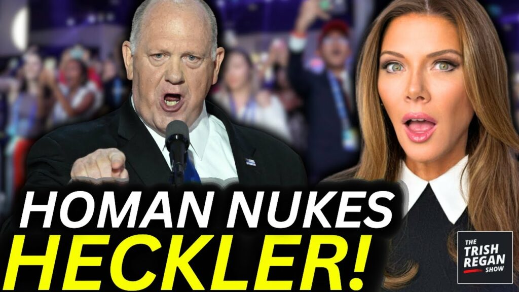 MUST WATCH   Homan DESTROYS LIBERAL HECKLER at Live Event— Crowd Goes WILD!