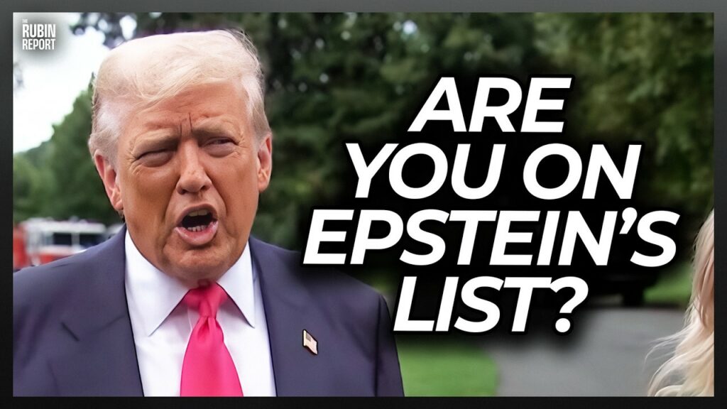 BREAKING: Trump Asked Point Blank He’s on the Epstein List