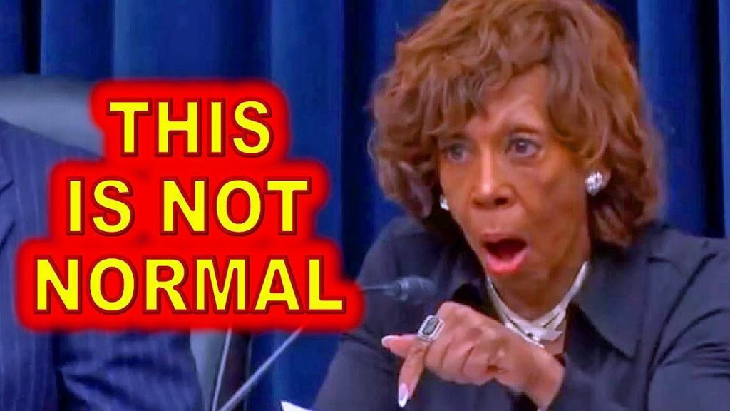 This is WORSE Than Just “Maxine Waters Getting Old”…..This is a PROBLEM…..