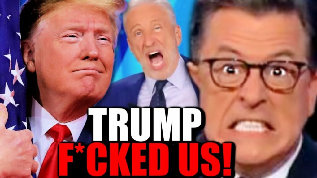 Stephen Colbert & John Stewart Go OFF THE RAILS After Trump Does THIS…