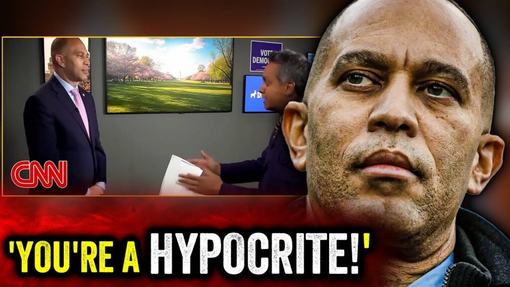 Hakeem Jeffries Just RAGE QUIT on Live TV!!!