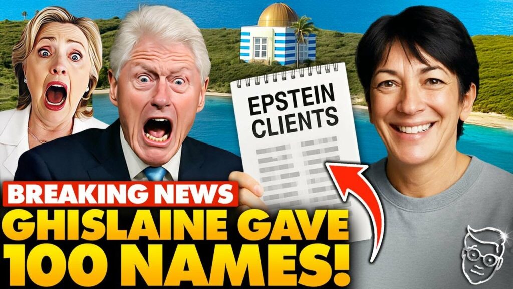 Maxwell Just Gave Up The Epstein List: ‘100 Powerful People’ Linked to Epstein ‘Did NOT Hold Back’