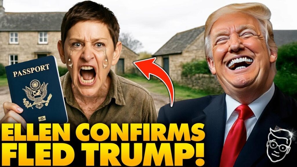 Ellen CONFIRMS She Has Left America ‘Forever’ Because of Trump, Internet Rejoices: ‘Never Come Back’