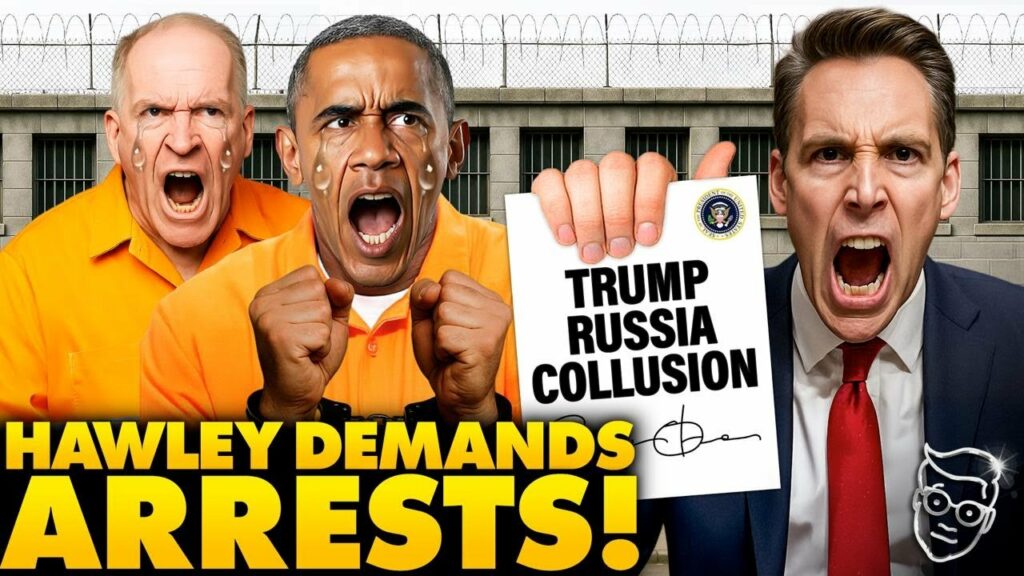 Josh Hawley DEMANDS Prosecution Of Obama And Deep State Operatives in Russia-Gate Hoax: ‘Go To JAIL’ Josh Hawley DEMANDS Prosecution Of Obama And Deep State Operatives in Russia-Gate Hoax: ‘Go To JAIL’