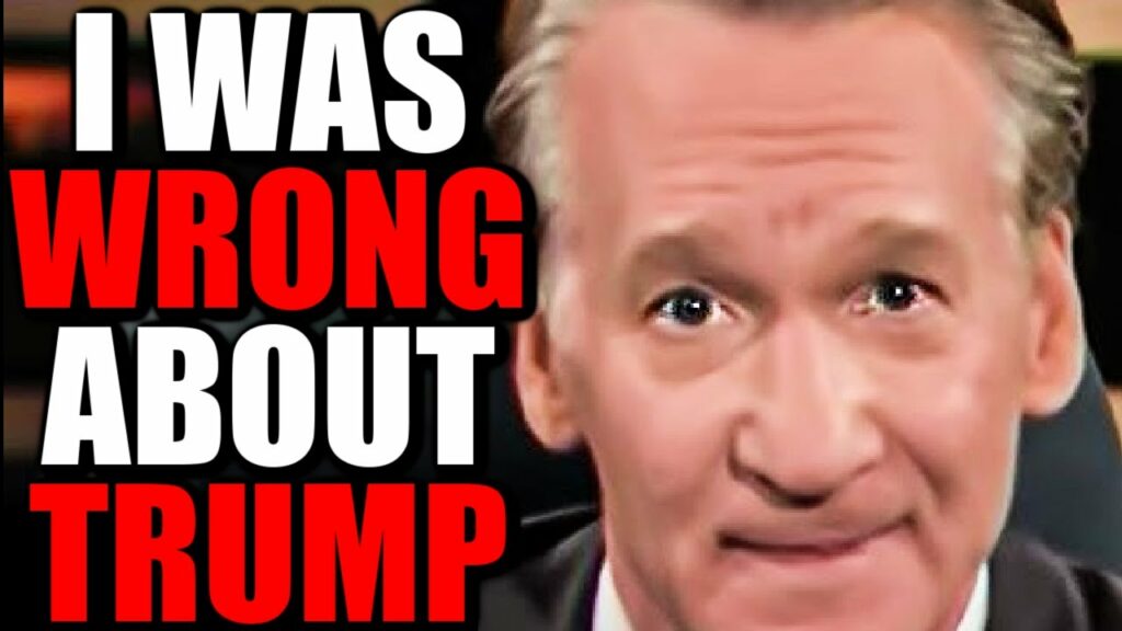 Bill Maher Does TOTAL 180, Admits He Was WRONG about Trump in CRAZY Video!