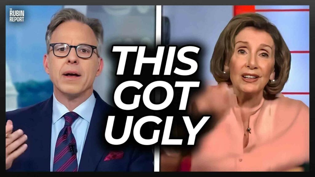 Watch Pelosi Get Angry as CNN Host Goes Off Script to Ask THIS