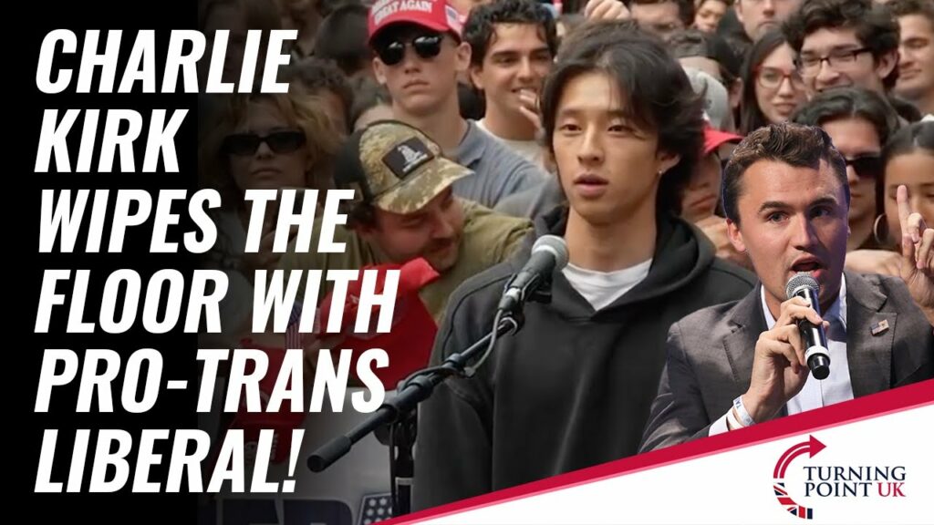 Charlie Kirk Wipes The Floor With Pro-Trans Liberal! Charlie Kirk Wipes The Floor With Pro-Trans Liberal!