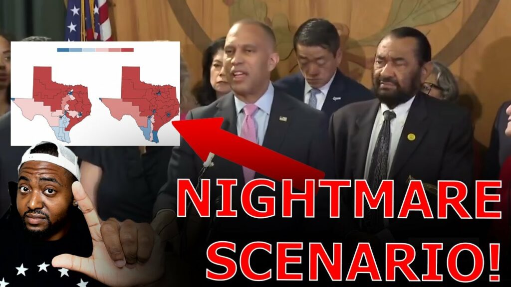 Democrats CRY RACISM As They PANIC Over Republicans UNVEILING NEW MAP To ‘RIG’ Midterm Elections!