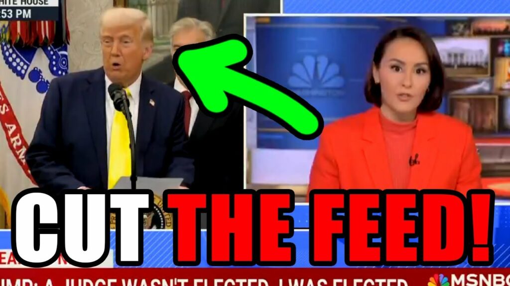 They Cut the Feed so Fast as Trump said THIS 😂