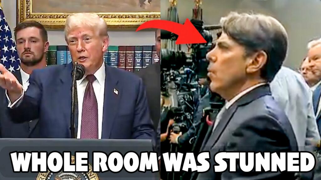Trump STUNS The Whole Room When He Destroys Reporter Right To His Face