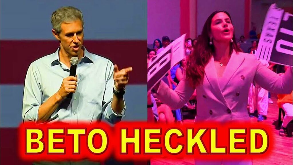 Beto O’Rourke Gets HECKLED by a Beautiful MAGA Queen in Fort Worth…..