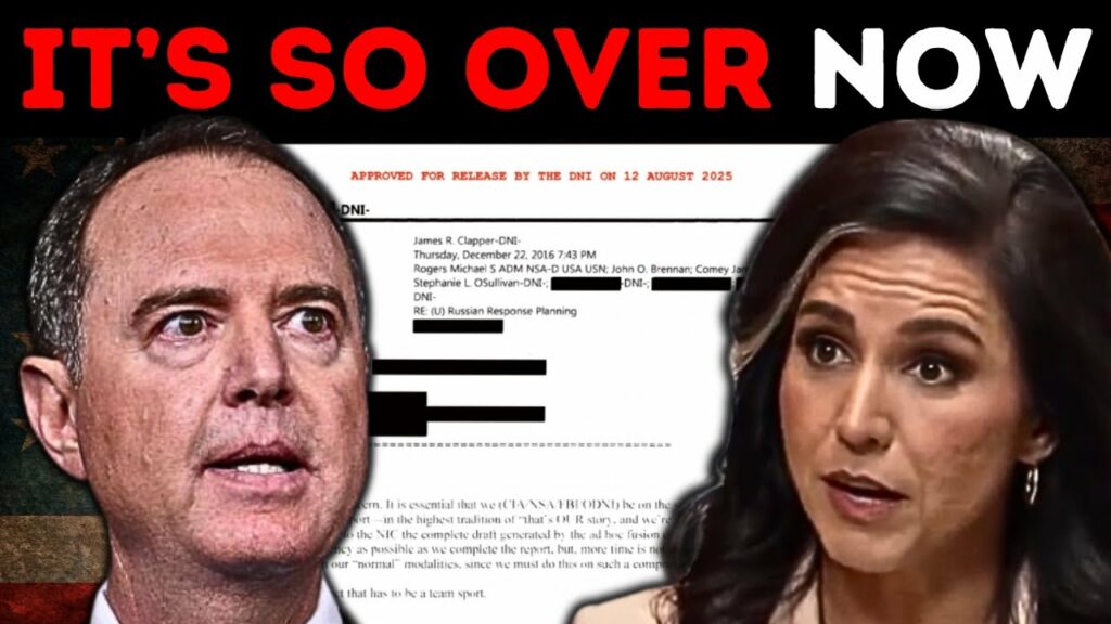Adam Schiff is DONE as Tulsi Gabbard DROPS a BOMB