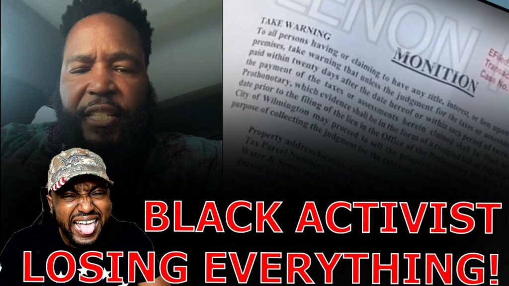 Black Activist BEGS FOR DONATIONS & PROTESTS TO SAVE His WOKE SCHOOL From AUCTION After Going BROKE!