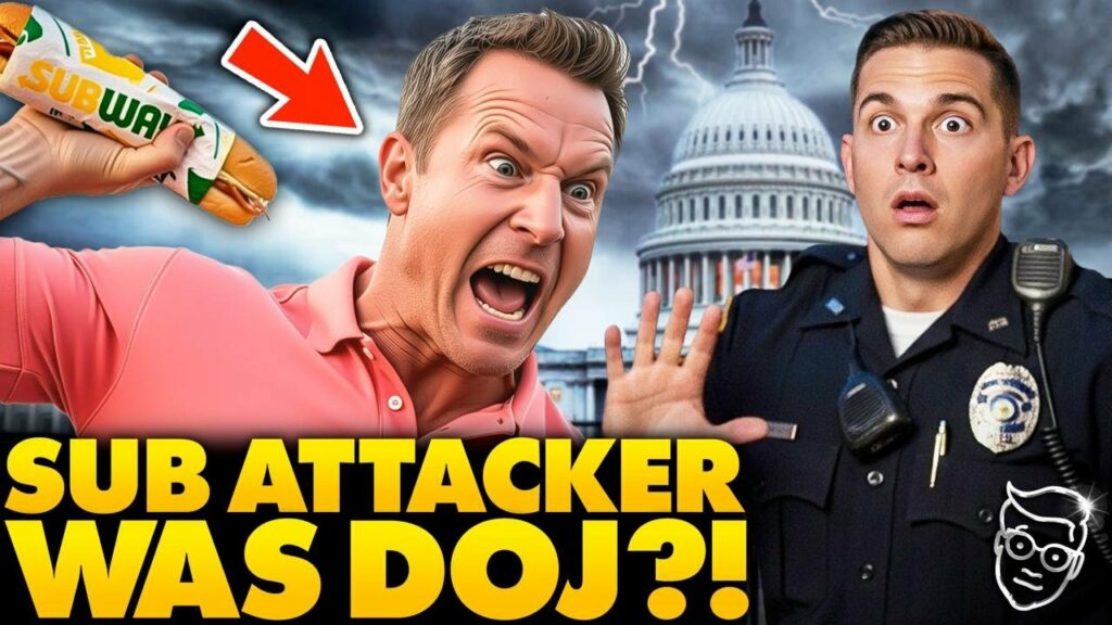 Unhinged Fed THROWS Subway Sandwich at DC Cops | Immediately Charged, Unmasked and FIRED