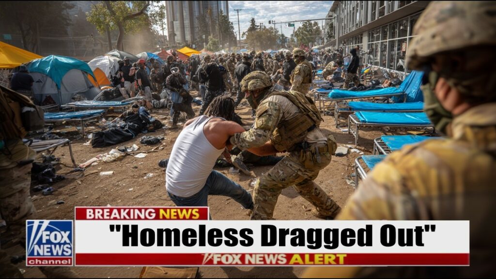 Homeless HORDE ‘Digs In’… as Trump’s ‘Removal Unit’ LEVELS DC Vagrant Village