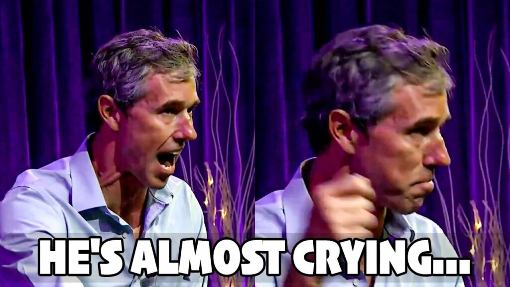 Beto O’Rourke Almost CRIES On Stage Over His Total Defeat