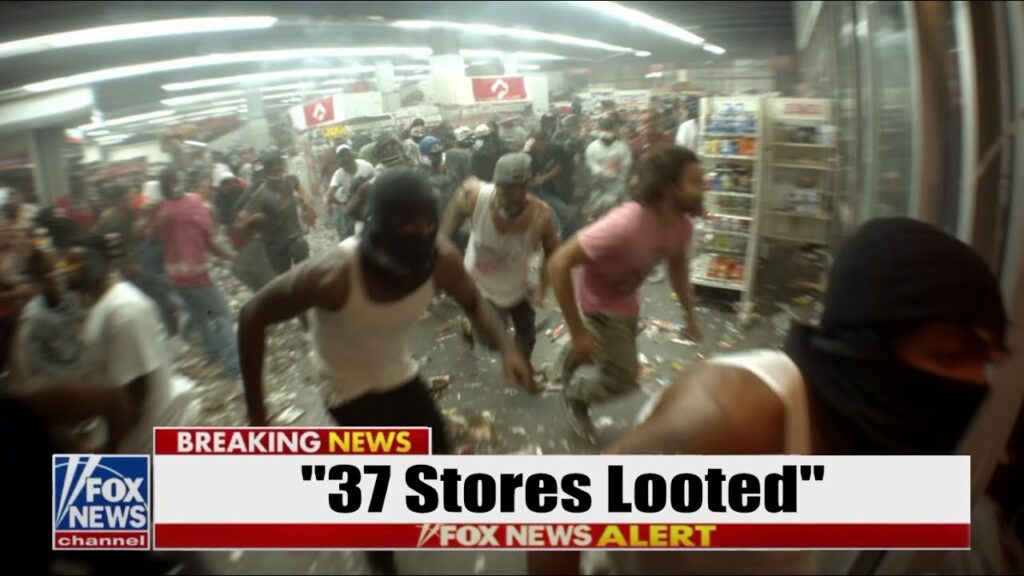 Looters ‘Wipe Out’ 37 DC Stores… Mayor FLEES as Trump SEIZES Capital