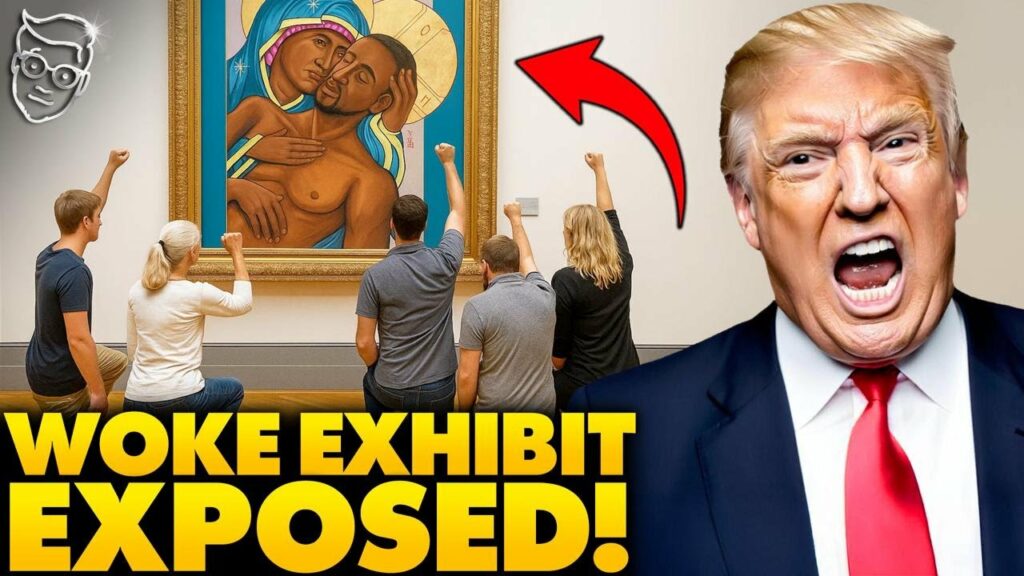 Trump Exposes Woke Smithsonian Exhibit Portraying George Floyd as Jesus Christ | ‘Dismantle It..’
