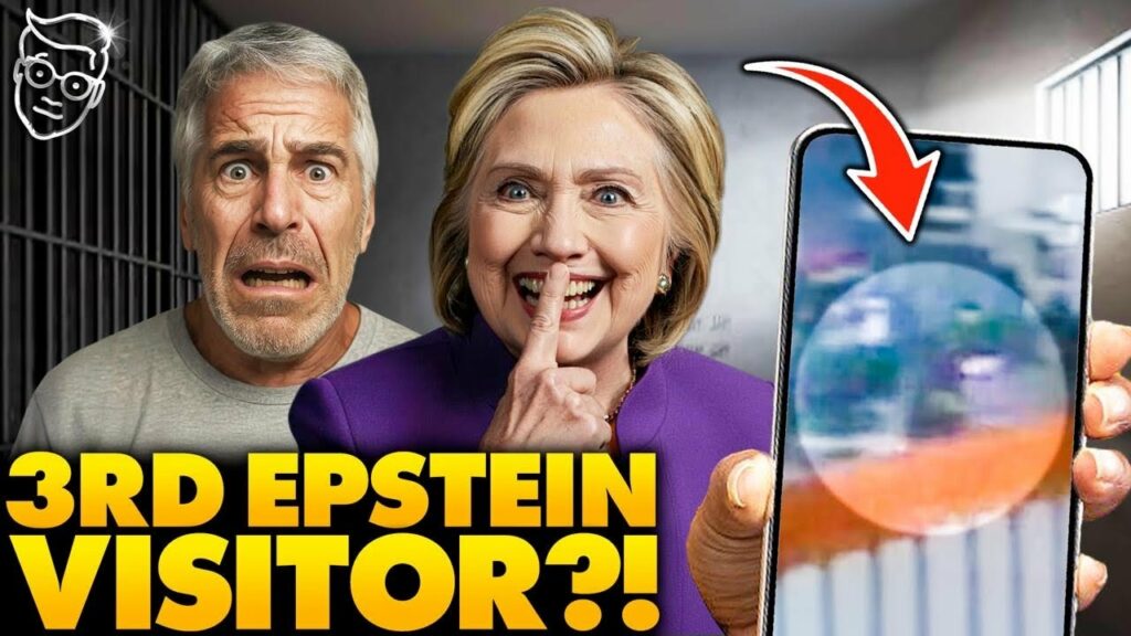 Mysterious Dark Man CAUGHT On-Camera Entering Epstein Cell Block Moments Before Death:  ‘Very Creepy