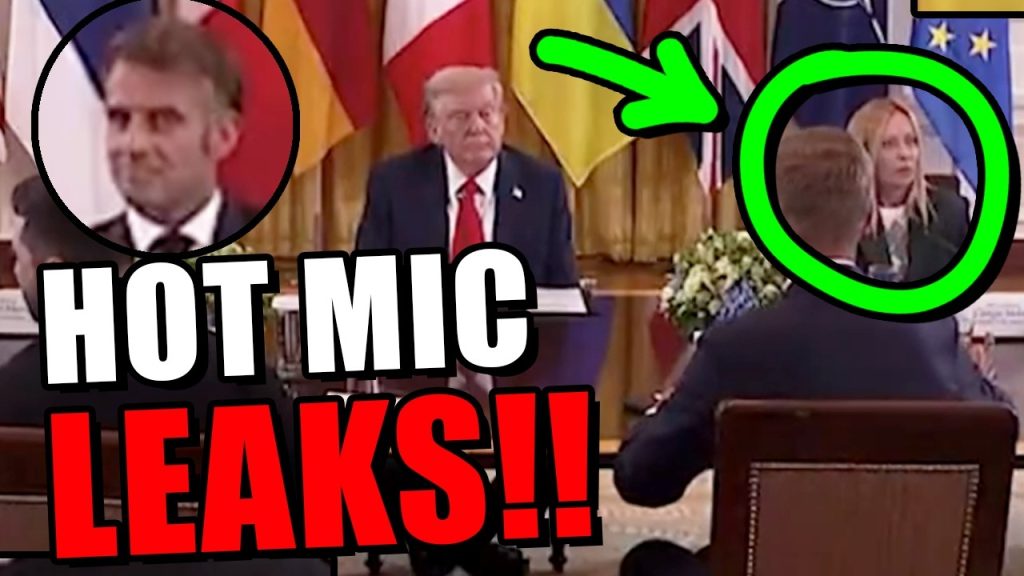 European leaders caught on HOT MIC crapping all over American Media !!