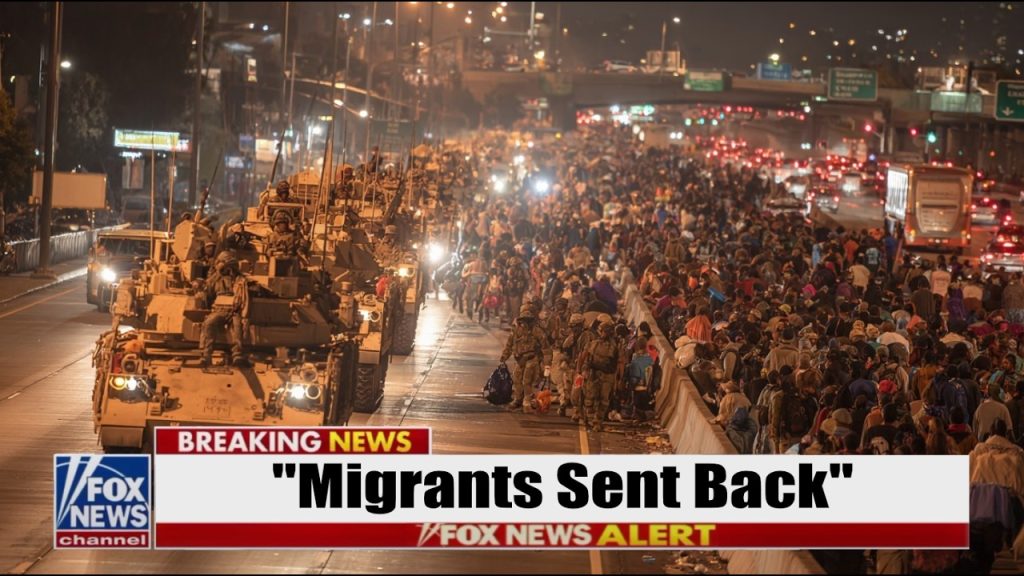 ICE TRAPS ‘Migrant Caravan’ on Freeway… DEPORTS ‘Highway of Illegals’ in 2hrs