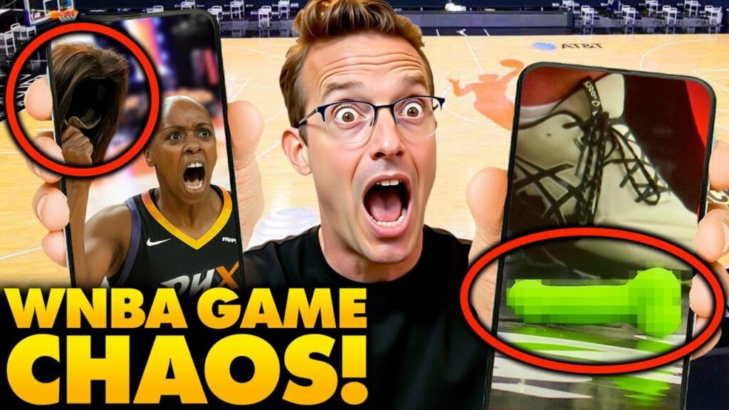 WNBA Thrown into CHAOS as Dildo Hurled Onto Floor, Weave SNATCHED Off Player | Laughing Fans EJECTED
