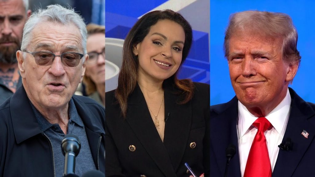 Robert De Niro goes from Revered Actor to TDS-Addled Clown