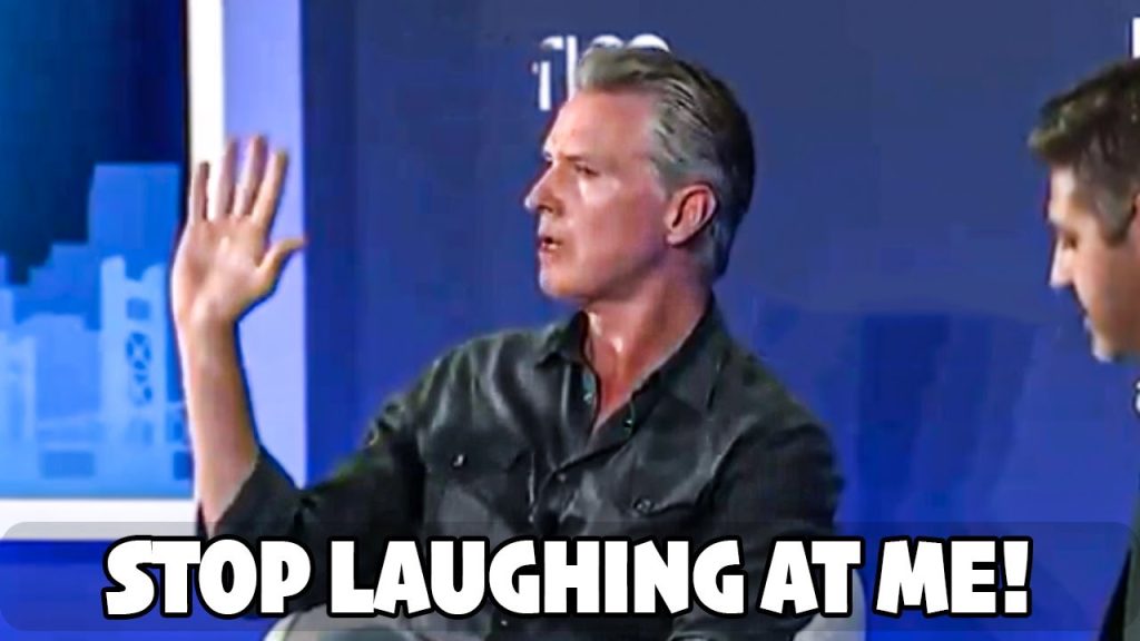 Gavin Newsom Has A Meltdown After Crowd Laughs At Him