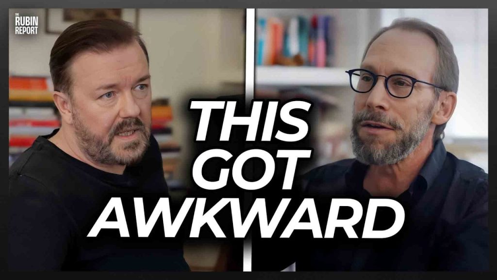 Watch Host Squirm as Ricky Gervais Gives Brutal Message for Easily Offended People