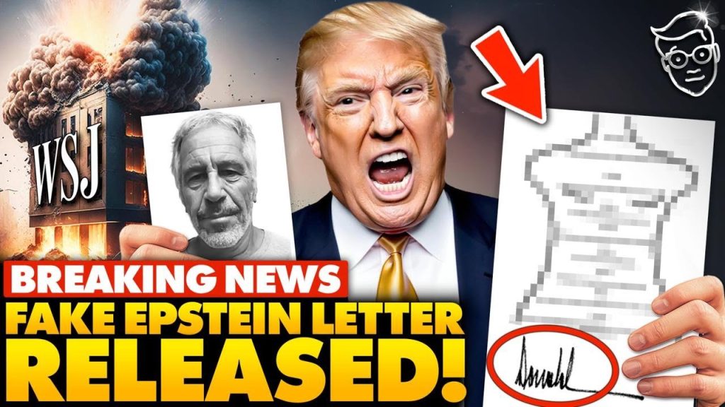 Trump’s Smoking-Gun ‘Letter’ to Epstein RELEASED! Just One Little Problem: ‘The Signature is FAKE…’