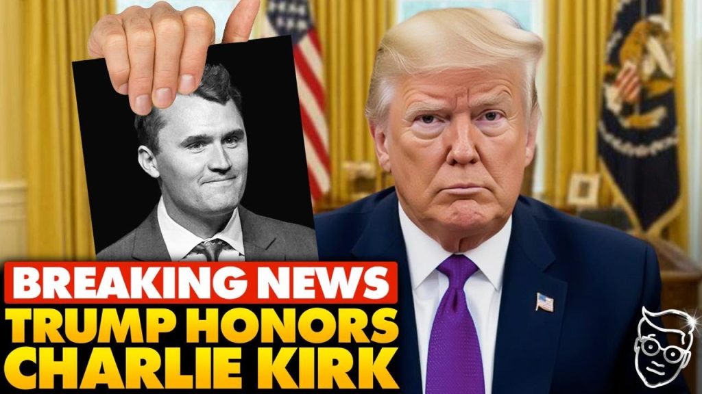 Emotional Trump Honors Charlie Kirk With Powerful Oval Office Address | Promises Vengeance